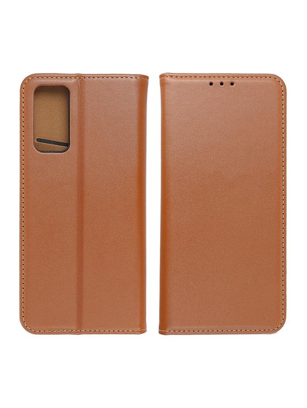 Kabura SMART PRO Book skórzana do SAMSUNG A13 5G / A04S brązowy