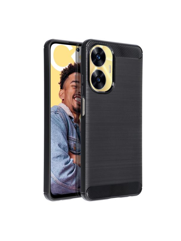 Futerał CARBON do REALME C55 czarny