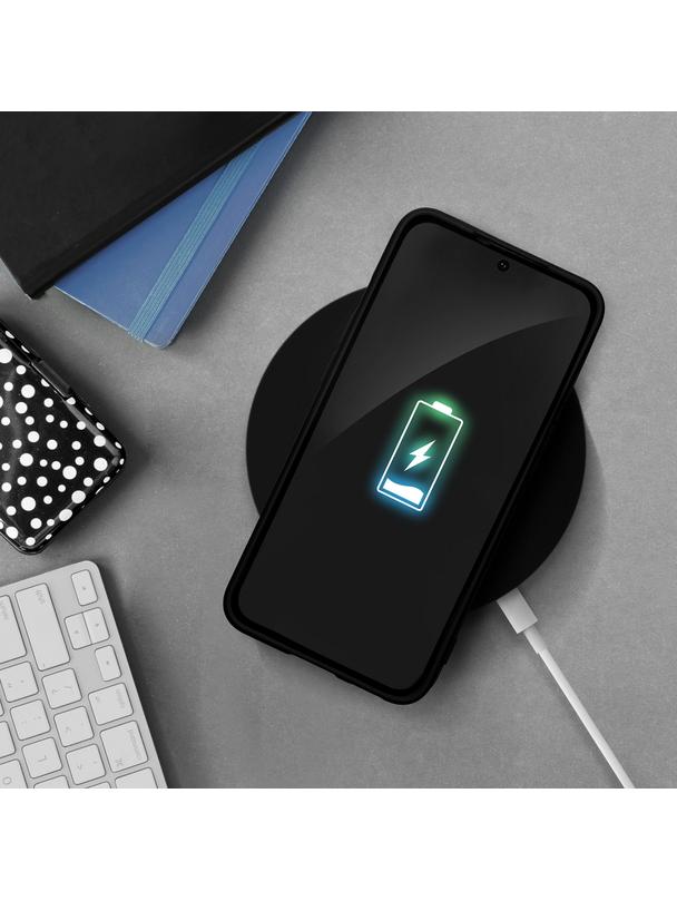 Futerał SILICONE do SAMSUNG A71 czarny