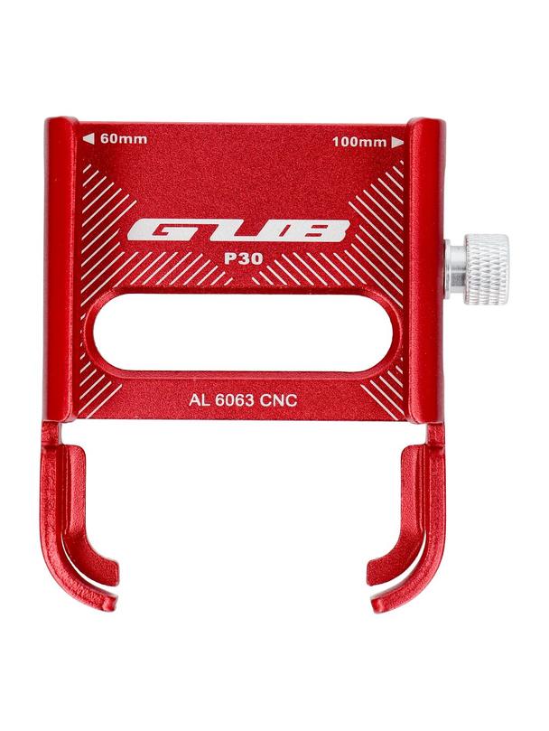 GUB uchwyt rowerowy na kierownicę P30 Aluminium czerwony