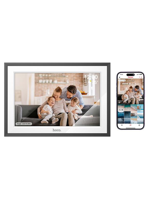 Ramka cyfrowa na zdjęcia Hoco 10,1" 1GB / 32 GB HI13 czarna