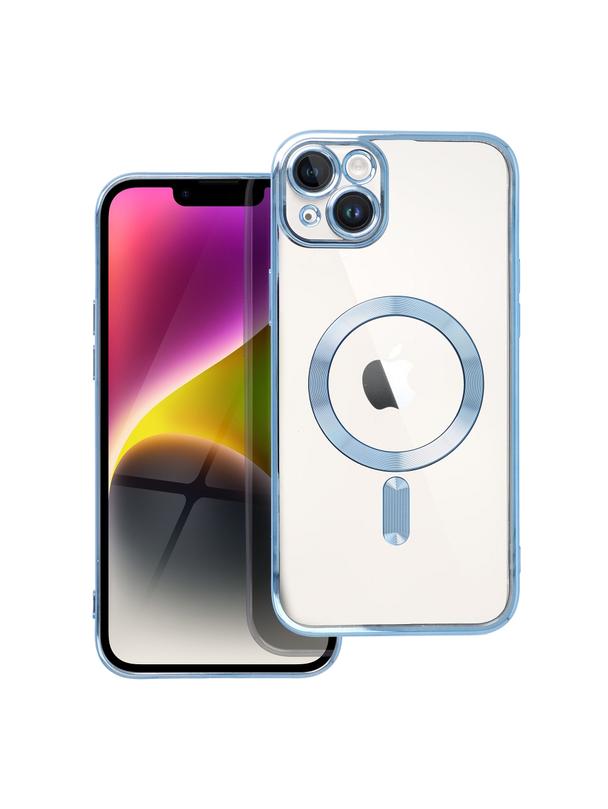Futerał ELECTRO MAG COVER kompatybilny z MagSafe do IPHONE 14 Plus niebieski