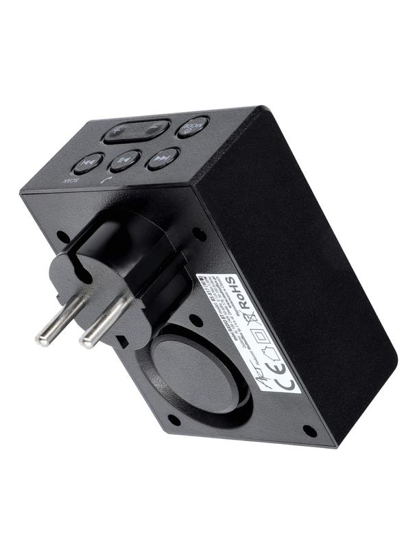 ART radio FM bluetooth z wyświetlaczem LED BS-817B czarne