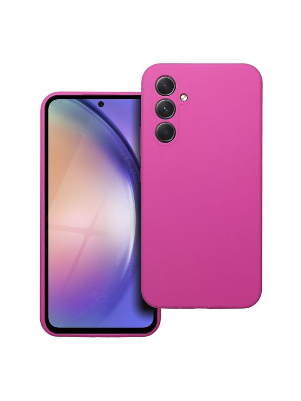 Futerał SILICONE 2mm do SAMSUNG A54 5G róż