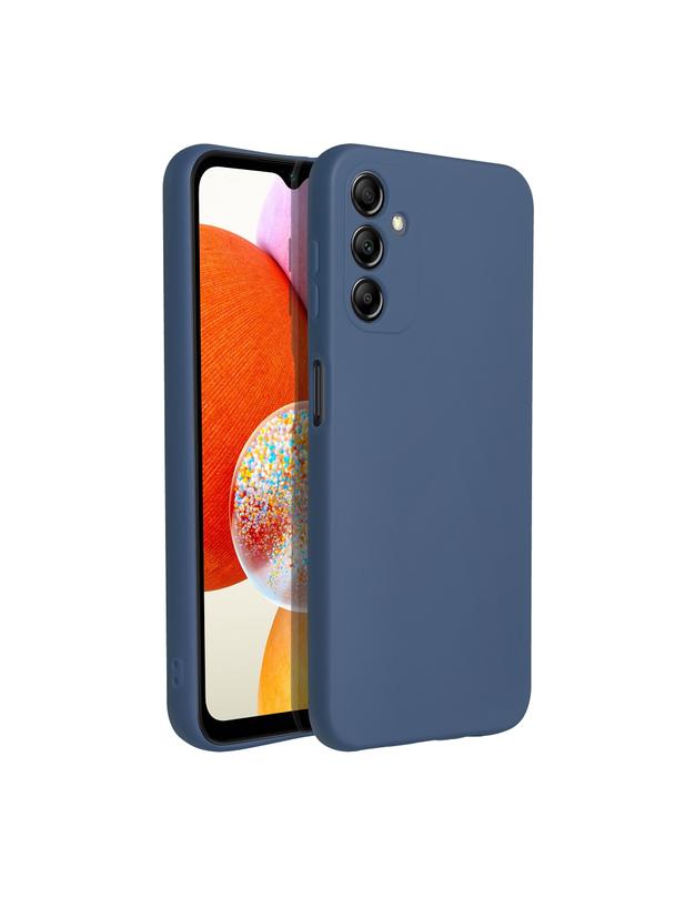 Futerał SOFT do SAMSUNG A14 5G / A14 4G ciemny niebieski