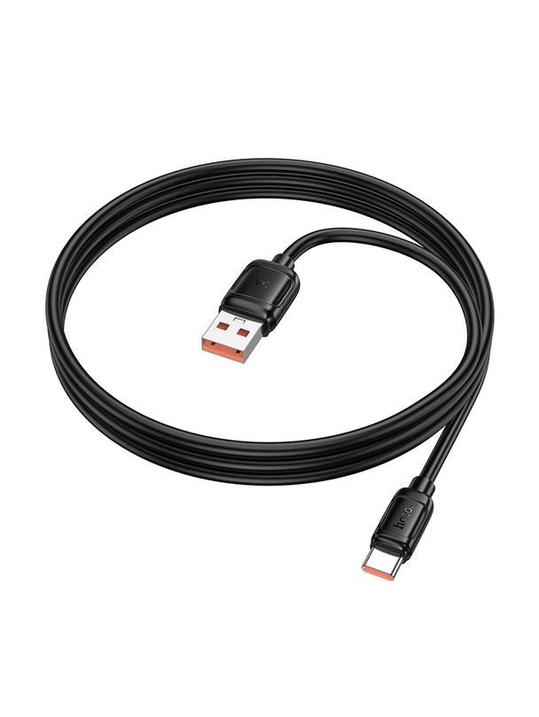 Kabel USB A do USB C Hoco PD 5A 100W 1 m X115 czarny