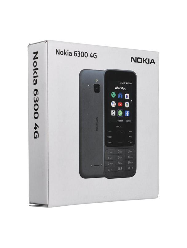 Telefon komórkowy Nokia 6300 Dual Sim 4G czarny