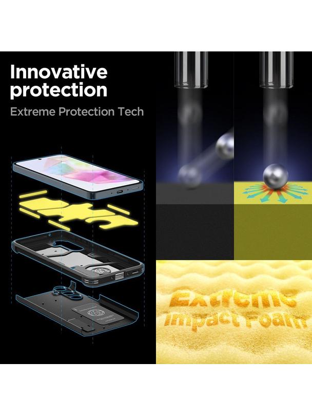 SPIGEN futerał TOUGH ARMOR do SAMSUNG A35 5G black