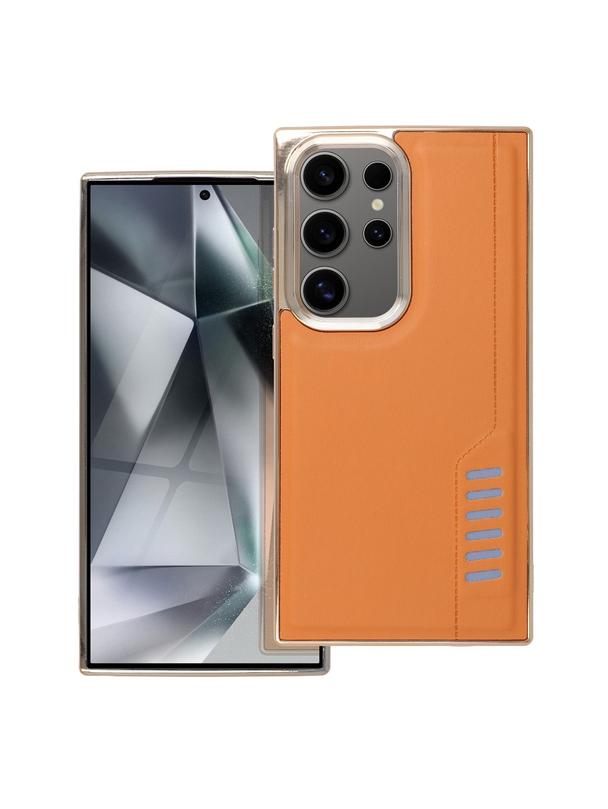 Futerał MILANO do SAMSUNG S24 Ultra brązowy