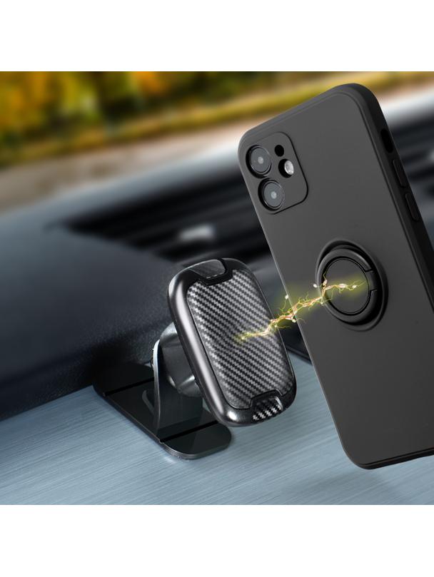 Futerał SILICONE RING do SAMSUNG A54 5G czarny