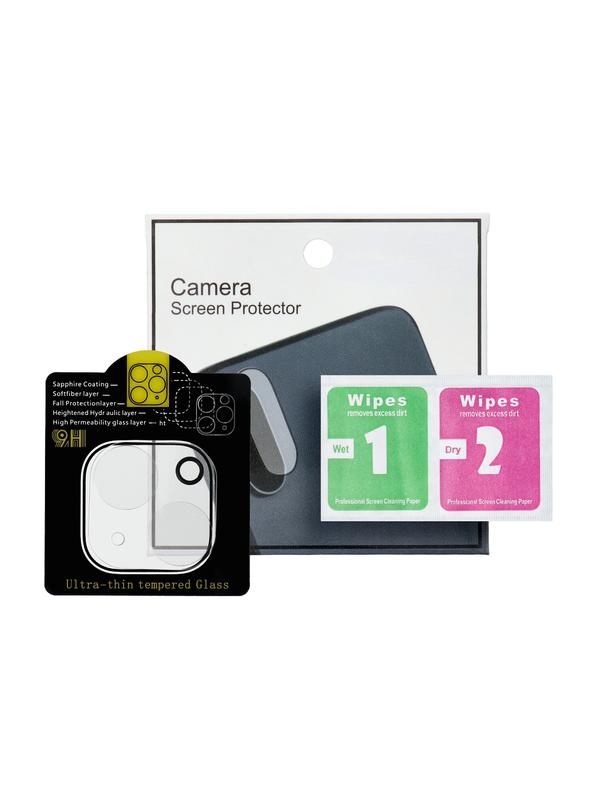 Szkło hartowane 5D Full Glue do aparatu - do iPhone 14 Transparent