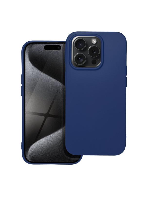 Futerał SOFT do IPHONE 15 Pro ciemny niebieski