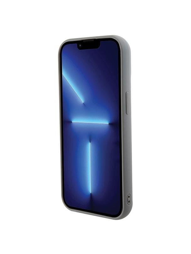 GUESS futerał do IPHONE 13 / 14 / 15 GUHCP15SPSFDGSS (Sequin Script Metal) srebrny