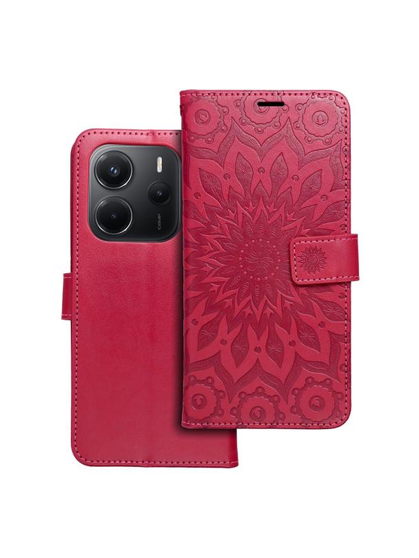 Kabura MEZZO Book do XIAOMI Redmi Note 14 5G mandala magenta
