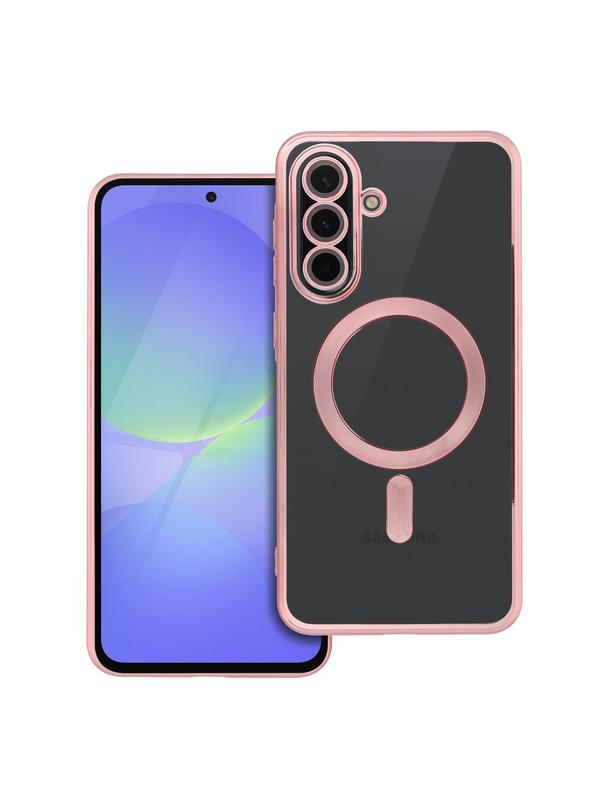 Futerał ELECTRO MAG COVER kompatybilny z MagSafe do SAMSUNG A36 złoty róż