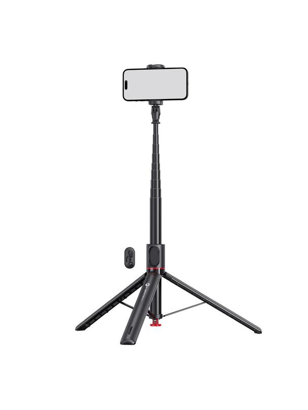 Selfie stick Forcell F-Grip F170XL tripod automatyczny z pilotem bezprzewodowym czarny