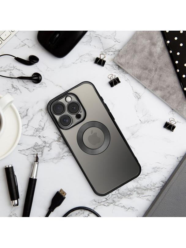 Futerał GLAM do IPHONE 15 Pro czarny