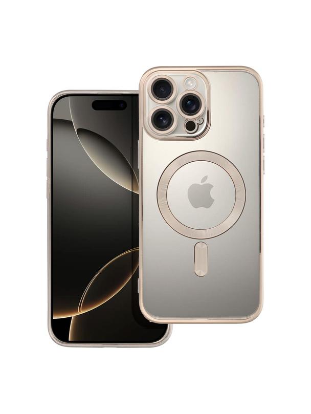 Futerał ELECTRO MAG COVER kompatybilny z MagSafe do IPHONE 16 Pro Max tytanowy szary