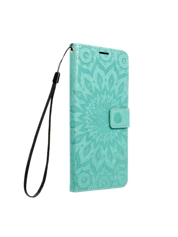 Kabura MEZZO Book do SAMSUNG S22 mandala zielony