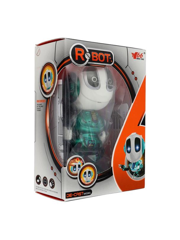 Robot elektroniczny zielony