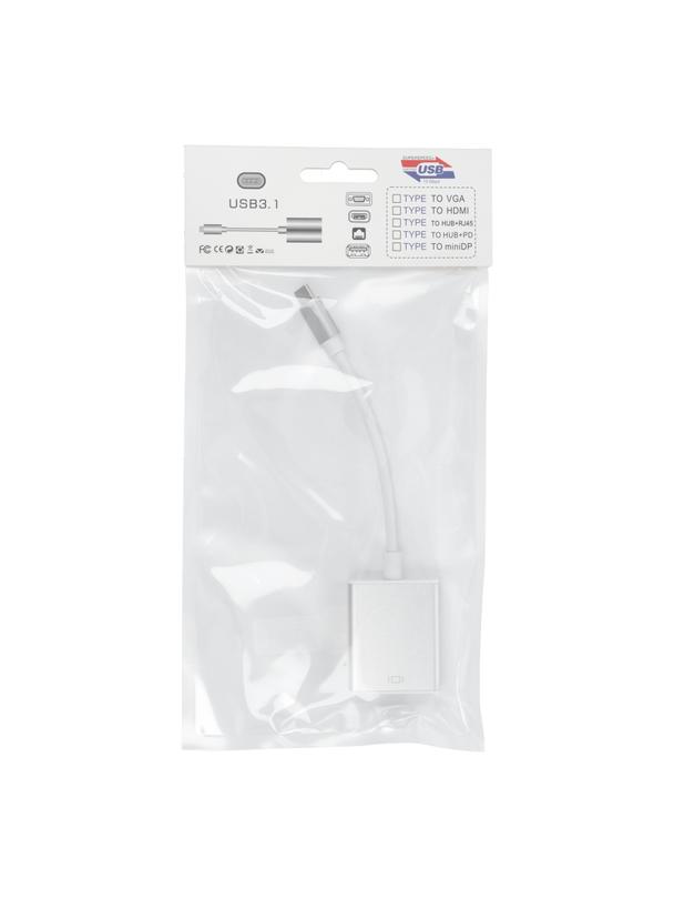 Kabel HDMI (żeński) do Typ C 3.1 (męski) Plug & Play 4K