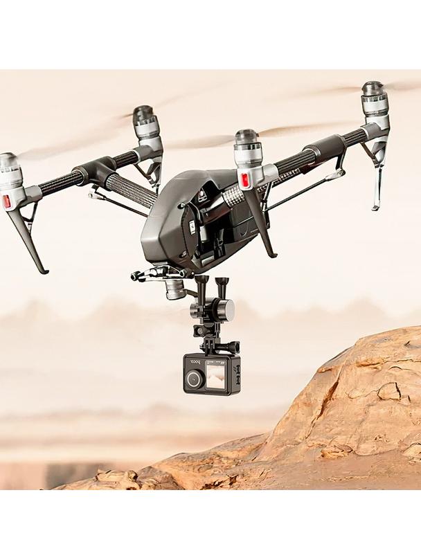 Kamera sportowa Hoco z dwoma wyświetlaczami 1,3" + 2" 4K/30fps DV101 czarna