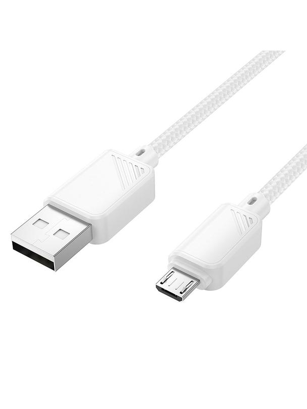 Kabel USB A do Micro USB Hoco 2,4A 1 m X113 biały