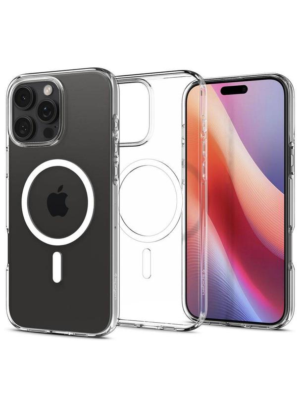 SPIGEN futerał LIQUID CRYSTAL MAG kompatybilny z MagSafe do IPHONE 16 Pro Max clear