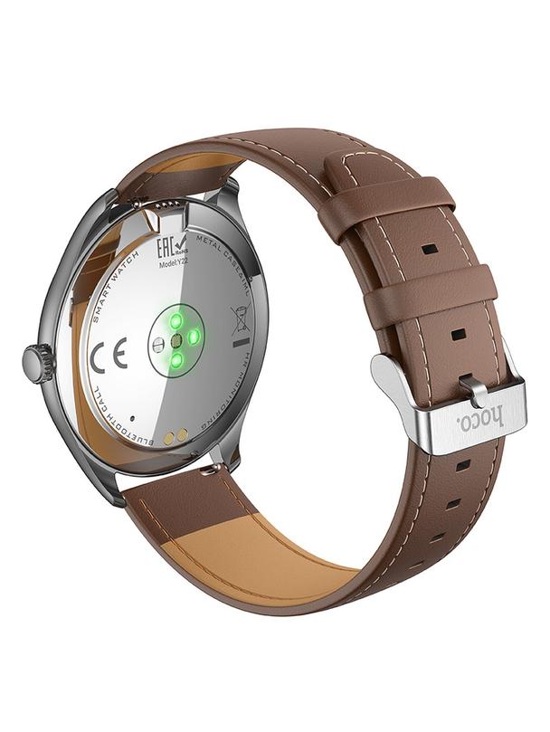 Smartwatch Hoco 1,43" AMOLED IP67 z funkcją rozmowy Y22 srebrny
