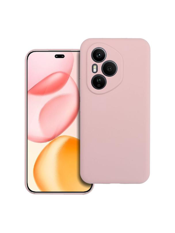 Futerał SILICONE 2mm do HONOR 400 Pro pudrowy róż