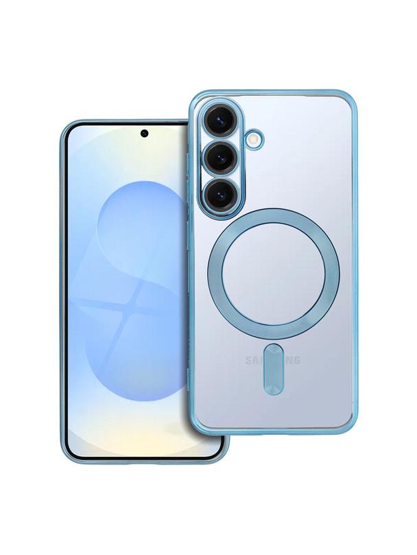 Futerał ELECTRO MAG COVER kompatybilny z MagSafe do SAMSUNG S25 niebieski