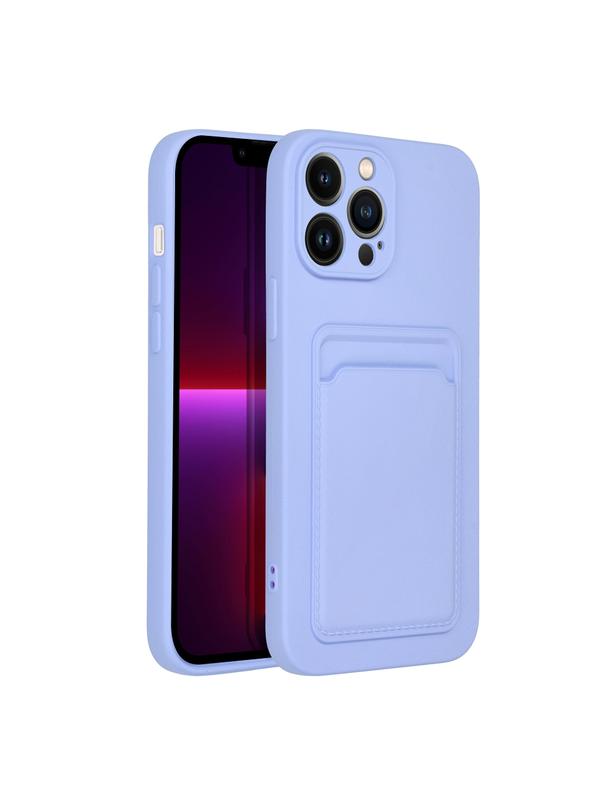 Futerał CARD CASE do IPHONE 13 Pro Max fioletowy