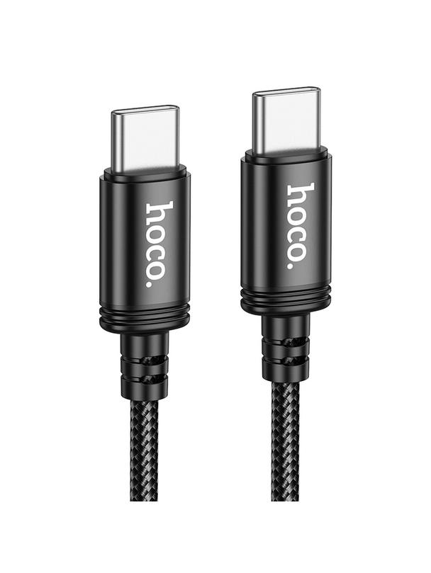 Kabel USB C do USB C Hoco PD 3A 60W 3 m X91 czarny