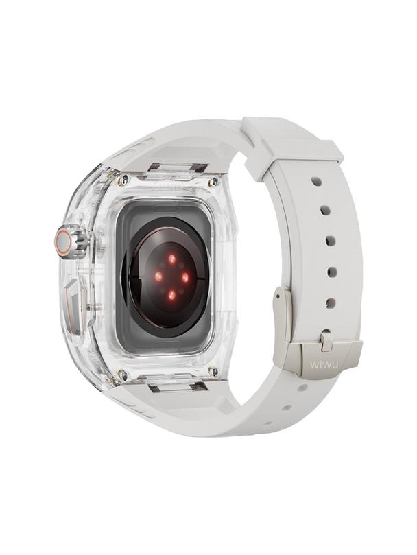 WiWU - Pasek do smartwatcha Wi-WB013 Rambo Watch Band 42/44/45mm - biały