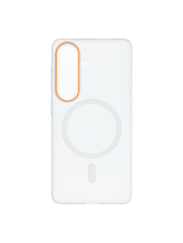 Futerał do Samsung S26 Go Orange zgodny z MagSafe transparentny