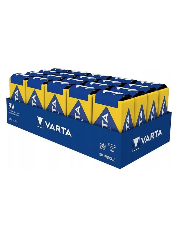 VARTA bateria alkaliczna R9 (6LR61) 9V Industrial Pro 20 szt