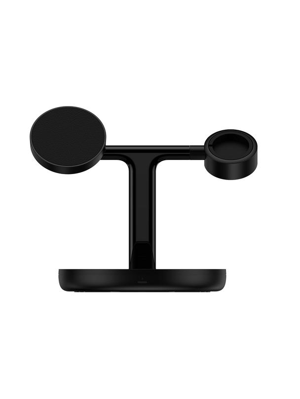 BASEUS ładowarka indukcyjna 3w1 kompatybilna z MagSafe 15W WXTE000101 czarna