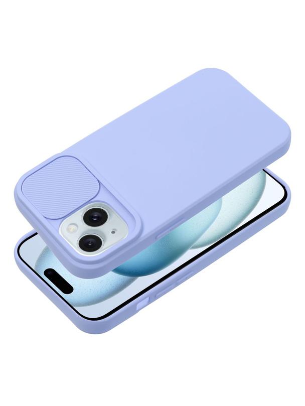 Futerał SLIDE do IPHONE 15 lawendowy