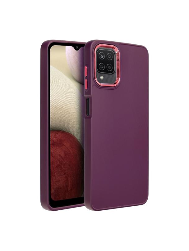 Futerał FRAME do SAMSUNG A12 / M12 fioletowy