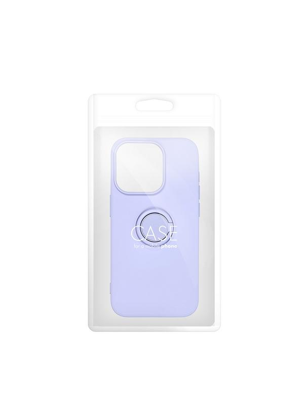 Futerał SILICONE RING do SAMSUNG S25 Plus fioletowy