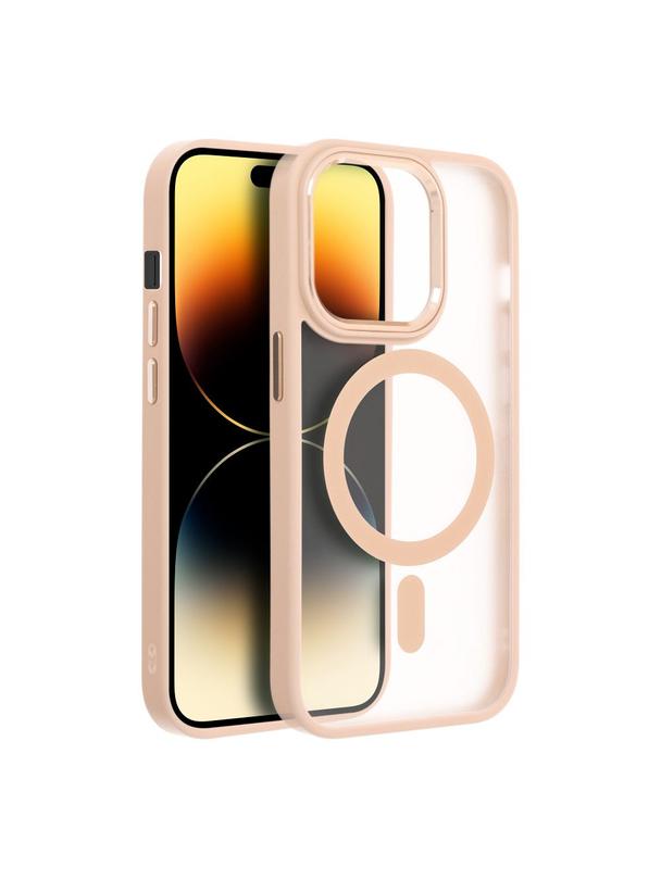 Futerał MATTE MAG COVER kompatybilny z MagSafe do IPHONE 11 różowy