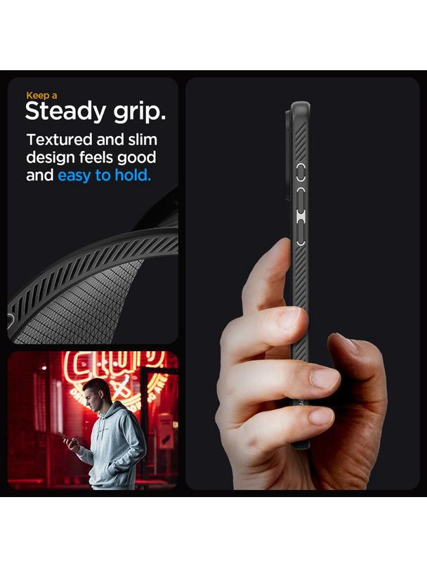 SPIGEN futerał LIQUID AIR do IPHONE 15 Pro matte black