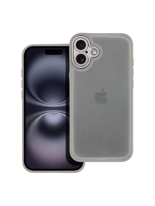 Futerał VARIETE do IPHONE 16 Plus stalowy