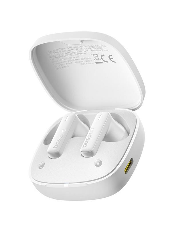 BASEUS słuchawki bezprzewodowe bluetooth TWS E19 białe
