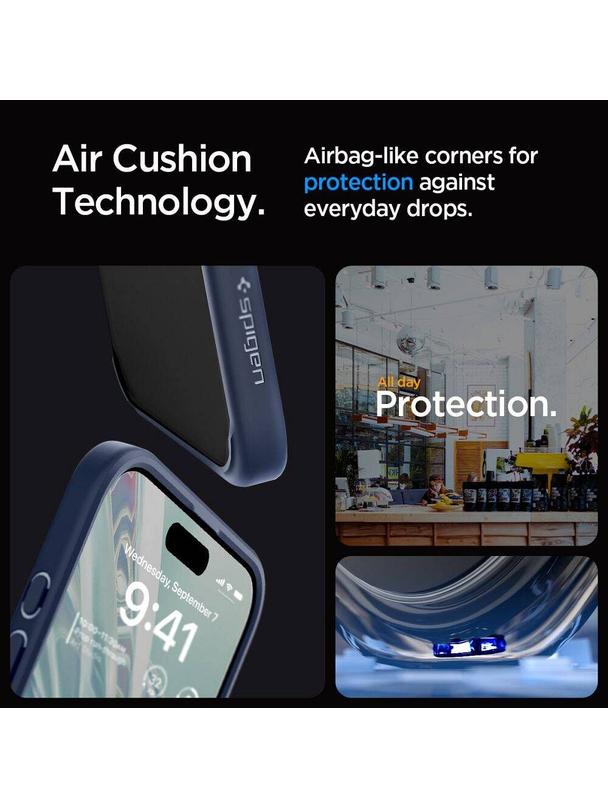 SPIGEN futerał ULTRA HYBRID do IPHONE 16 Pro Max navy blue