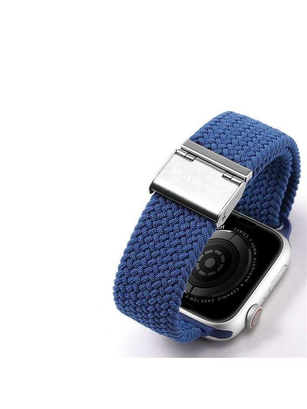 DUX DUCIS pasek MIXTURE PRO pleciony do Apple Watch 38 / 40 / 41 mm niebieski