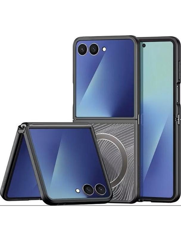 DUX DUCIS futerał YIND do SAMSUNG Z Flip7 (Full Window) czarny