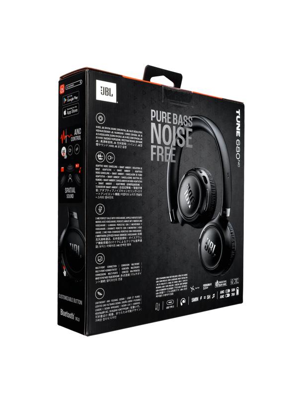 Słuchawki bezprzewodowe nauszne JBL Tune 680NC czarne