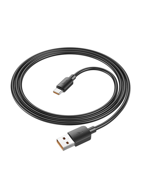 Kabel USB A do USB C Hoco PD 6A 100W 1 m X96 czarny