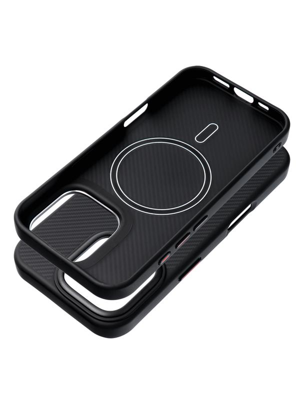 Etui na iPhone 15 Carbon Elite Mag Cover zgodny z MagSafe czarny